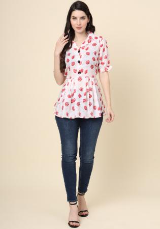 Picture of Statuesque Cotton Linen Kurtis & Tunic