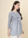 Picture of Graceful Cotton Light Slate Grey Kurtis & Tunic