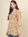 Picture of Resplendent Cotton Burly Wood Kurtis & Tunic