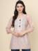 Picture of Graceful Cotton Pink Kurtis & Tunic