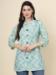 Picture of Classy Cotton Dark Sea Green Kurtis & Tunic