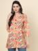 Picture of Amazing Cotton Beige Kurtis & Tunic