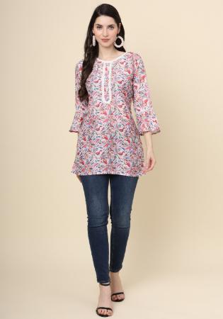 Picture of Sublime Cotton Rosy Brown Kurtis & Tunic