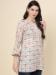 Picture of Radiant Cotton Ghost White Kurtis & Tunic