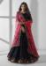 Picture of Alluring Georgette Black Lehenga Choli