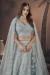 Picture of Appealing Net Sky Blue Lehenga Choli