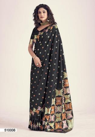 Picture of Radiant Silk Black Saree