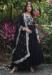 Picture of Comely Cotton & Georgette Black Readymade Gown