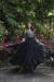 Picture of Comely Cotton & Georgette Black Readymade Gown