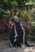 Picture of Comely Cotton & Georgette Black Readymade Gown