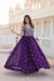 Picture of Wonderful Georgette Purple Readymade Gown