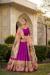 Picture of Wonderful Silk Dark Magenta Lehenga Choli