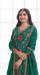 Picture of Wonderful Chiffon Teal Straight Cut Salwar Kameez