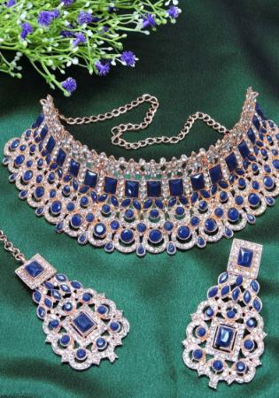 Picture of Superb Midnight Blue Necklace Set