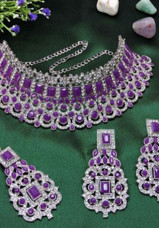 Picture of Comely Purple Necklace Set