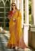 Picture of Exquisite Silk Dark Golden Rod Saree