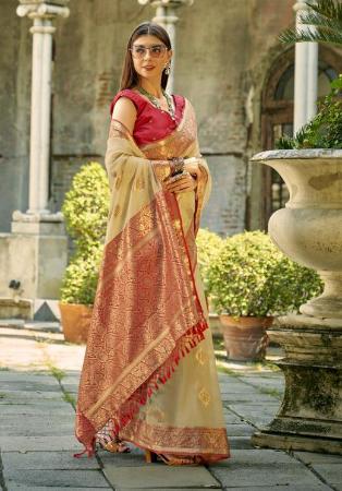 Picture of Appealing Silk Burly Wood Saree