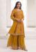 Picture of Chiffon Sandy Brown Straight Cut Salwar Kameez