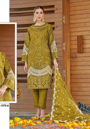 Picture of Grand Organza Peru Straight Cut Salwar Kameez