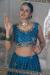 Picture of Sublime Silk Midnight Blue Lehenga Choli