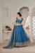 Picture of Sublime Silk Midnight Blue Lehenga Choli