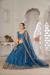 Picture of Sublime Silk Midnight Blue Lehenga Choli