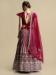 Picture of Excellent Silk Purple Lehenga Choli