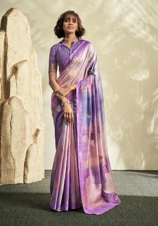 Picture of Charming Chiffon Rosy Brown Saree