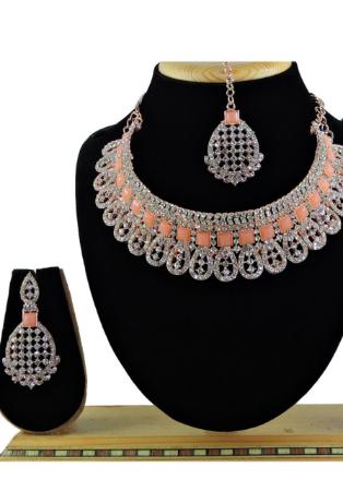 Picture of Pleasing Tan Necklace Set