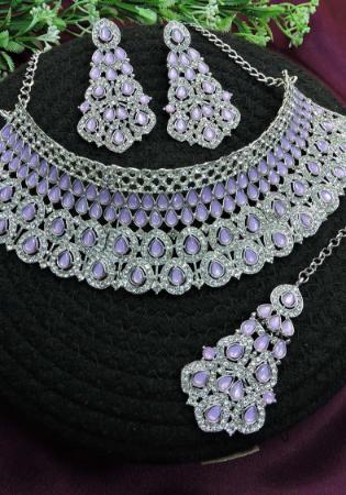 Picture of Pretty Purple Necklace Set