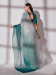 Picture of Ravishing Georgette Grey Saree