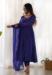 Picture of Alluring Cotton Midnight Blue Readymade Salwar Kameez