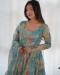 Picture of Alluring Cotton Cadet Blue Readymade Salwar Kameez