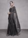 Picture of Amazing Chiffon & Georgette Black Saree