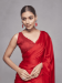 Picture of Alluring Chiffon & Georgette Crimson Saree