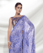 Picture of Fascinating Georgette Light Steel Blue Saree