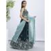 Picture of Pretty Silk Midnight Blue Lehenga Choli