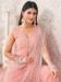 Picture of Beauteous Georgette Light Pink Readymade Salwar Kameez