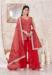 Picture of Enticing Georgette Crimson Readymade Salwar Kameez