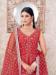 Picture of Enticing Georgette Crimson Readymade Salwar Kameez