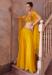 Picture of Georgette Dark Golden Rod Readymade Lehenga Choli