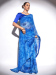 Picture of Appealing Georgette Midnight Blue Saree