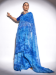 Picture of Appealing Georgette Midnight Blue Saree