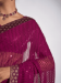 Picture of Admirable Georgette Purple Saree