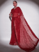 Picture of Nice Georgette Fire Brick Saree