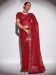 Picture of Nice Georgette Fire Brick Saree