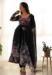 Picture of Cotton & Silk Black Readymade Salwar Kameez