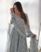 Picture of Taking Cotton & Silk Grey Readymade Salwar Kameez