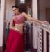 Picture of Georgette Light Coral Readymade Lehenga Choli