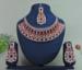 Picture of Resplendent Maroon Necklace Set